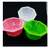 特價(jià)批發(fā)八角花盆塑料花盆 加厚型 耐用園藝花盆 帶托盤(pán) 多色可選