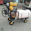 手推式四輪遠程果樹菜園噴藥機 汽油高壓打藥機 自走式汽油打藥機