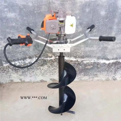 新式汽油挖坑機 林業植樹挖坑機 小型種樹挖坑機