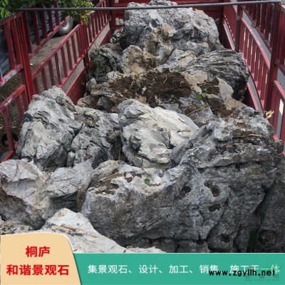 浙江太湖石基地自然石奇石原石 T28