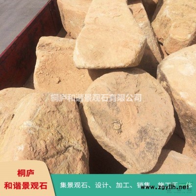 桐廬和諧天然景觀石水沖石駁岸石景觀石