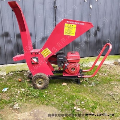 手推式果園碎枝機 樹枝殘枝切片機 小區公園電動樹枝粉碎機促銷中1