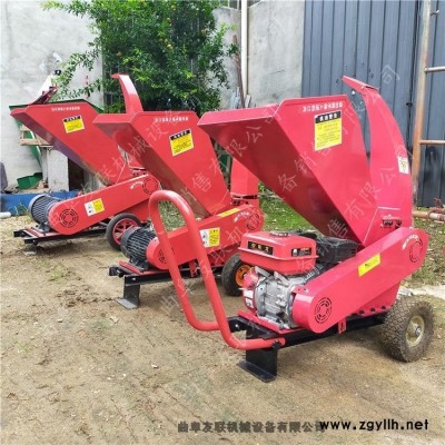 汽油190廢舊枝條粉碎機柴油水冷果園碎枝機園林專用樹枝粉碎機