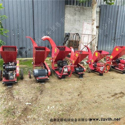 園林樹枝樹葉粉碎機農業果園枝條碎枝機果木秸稈破碎機