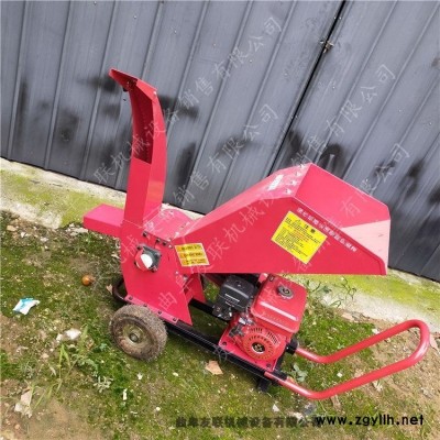 農用苗圃園使用雜枝處理機 手推臥式樹杈粉碎機  農用秸稈棉柴破碎機2