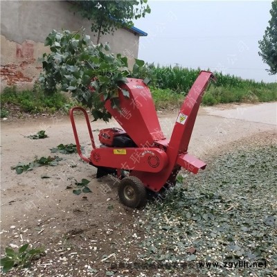 電動低噪音樹杈粉碎機 芒果枝葉粉碎機 移動式樹杈粉碎還田機1