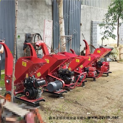 批發公園綠化樹枝粉碎機手推式碎枝機道路剪修樹枝枝條粉碎機