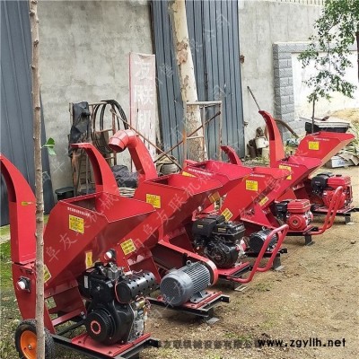 移動式樹枝樹干粉碎機 果園行走地修剪枝條粉碎機操作靈活方便1